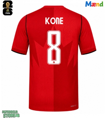 Canada Ismael Kone #8 Replika Hjemmebanetrøje VM 2026 Kortærmet